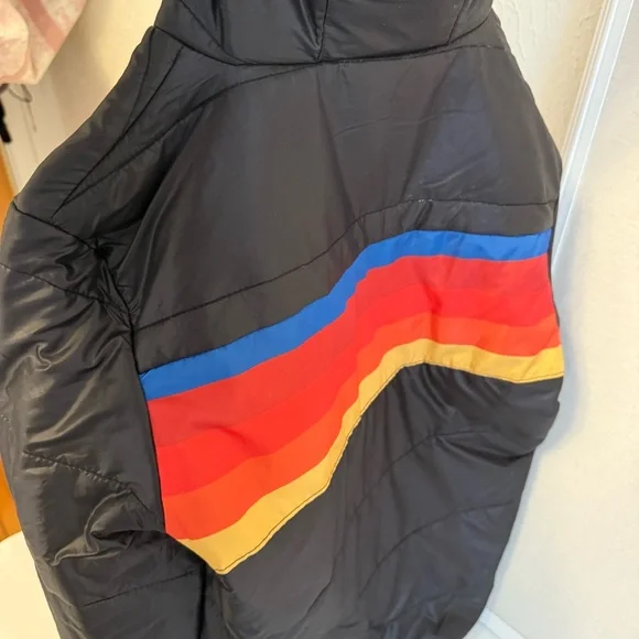 Colorful 5 Stripe Women's Jacket - Picture 6 of 9